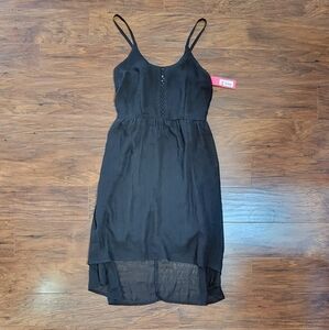 High Low NWT Never Worn Size XS Black Summer Strappy Sundress